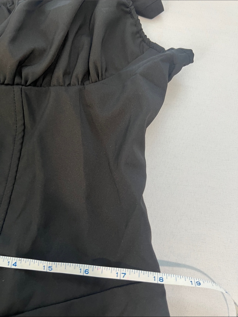 Women's XL Maxi Milkmaid Dress with Tie Front Pockets Witchy Renaissance - Picture 9 of 11